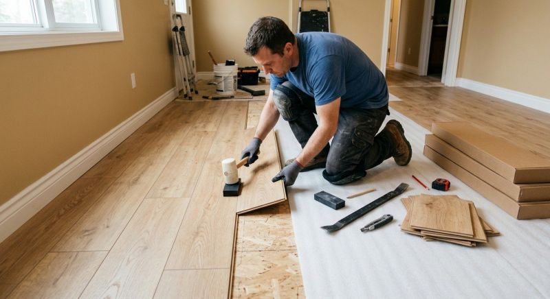 Laminate Floor Installation in Elizabeth, CO