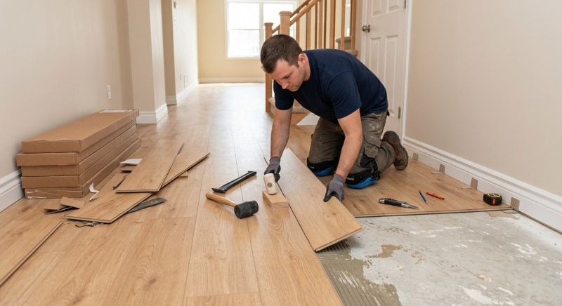 Laminate Floor Replacement in Aurora, CO