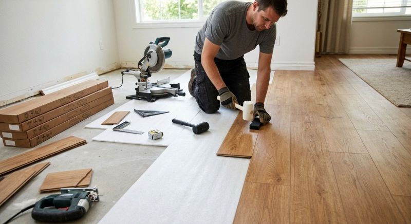 Laminate Floor Replacement in Wheat Ridge, CO
