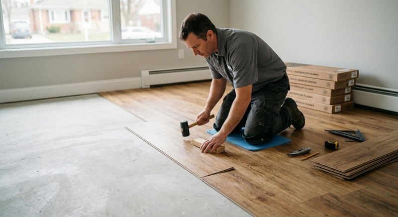 Linoleum Floor Installation in Aurora, CO