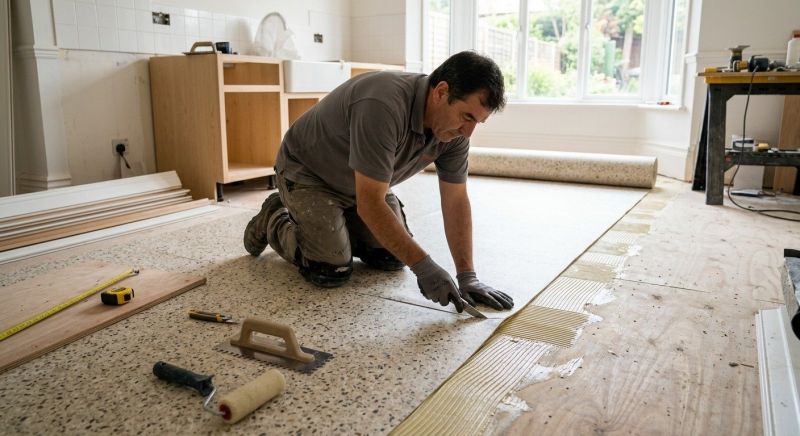 Linoleum Floor Installation in Aurora, CO
