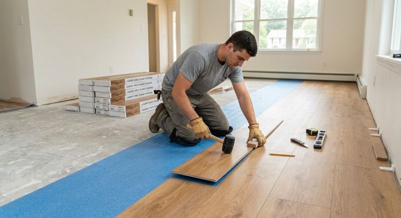 Lvt Flooring Installation in Arapahoe County, CO