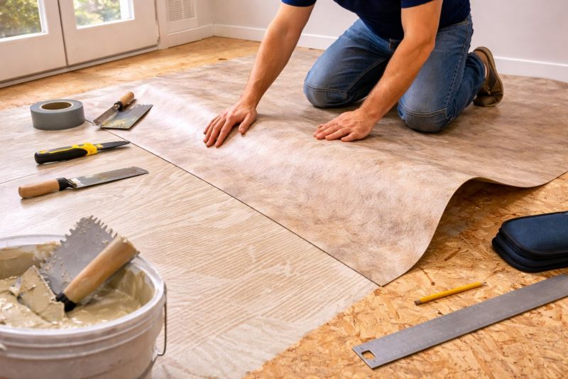 Sheet Flooring Installation in Aurora, CO