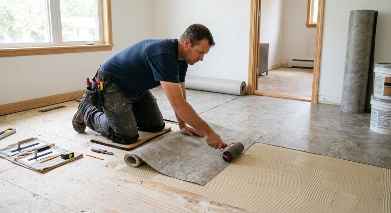Sheet Vinyl Installation in Parker, CO
