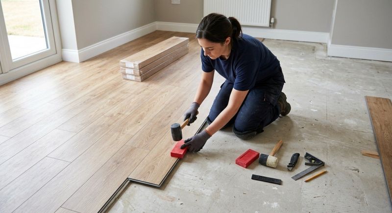 Vinyl Plank Floor Installation in Aurora, CO