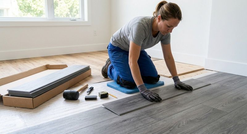 Vinyl Tile Installation in Aurora, CO
